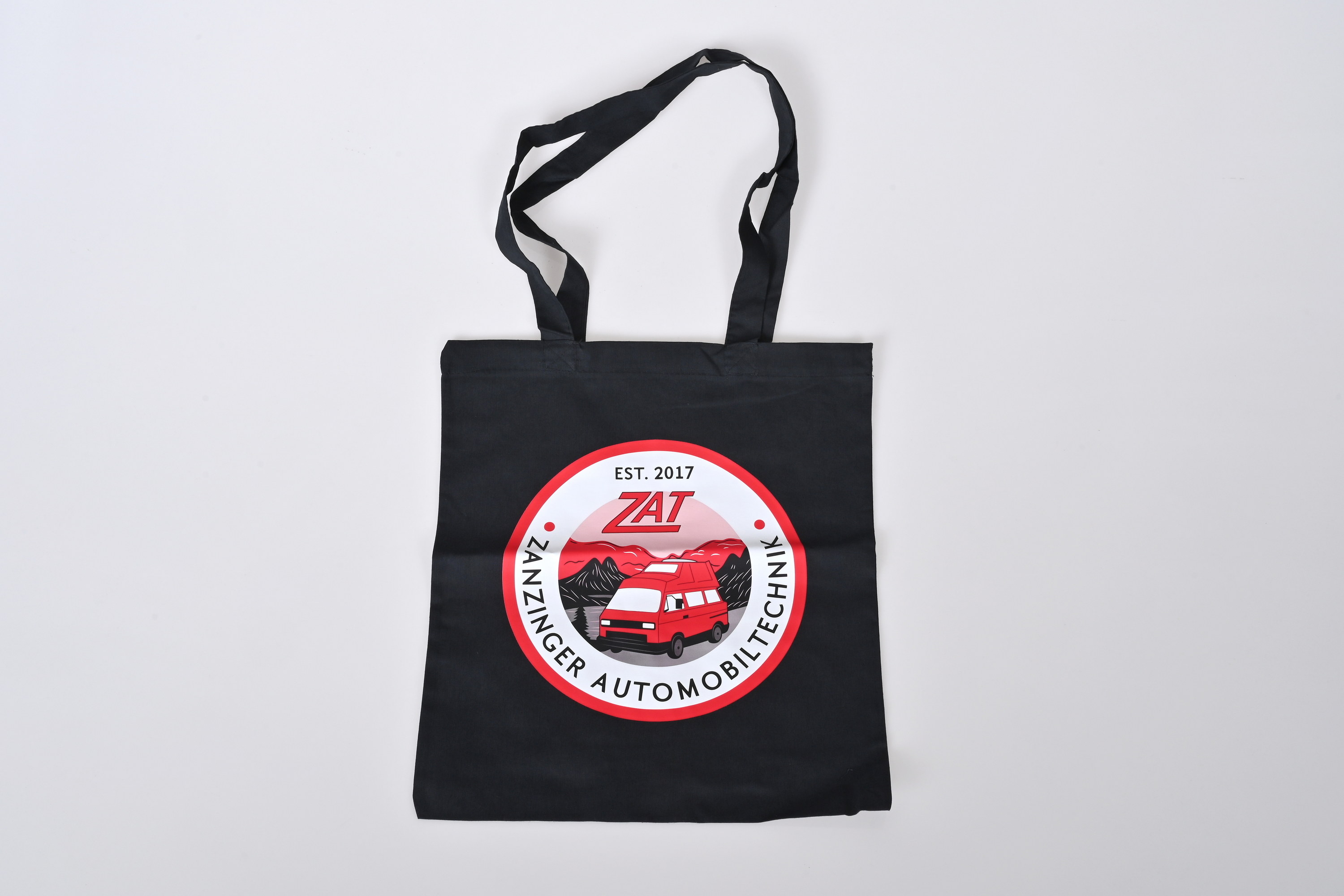 ZAT Baumwolltasche mit langen Henkeln